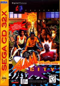 Slam City PAL Mega Drive 32X PAL box art